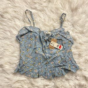 Gorgeous cropped tank top😍 Brand new!